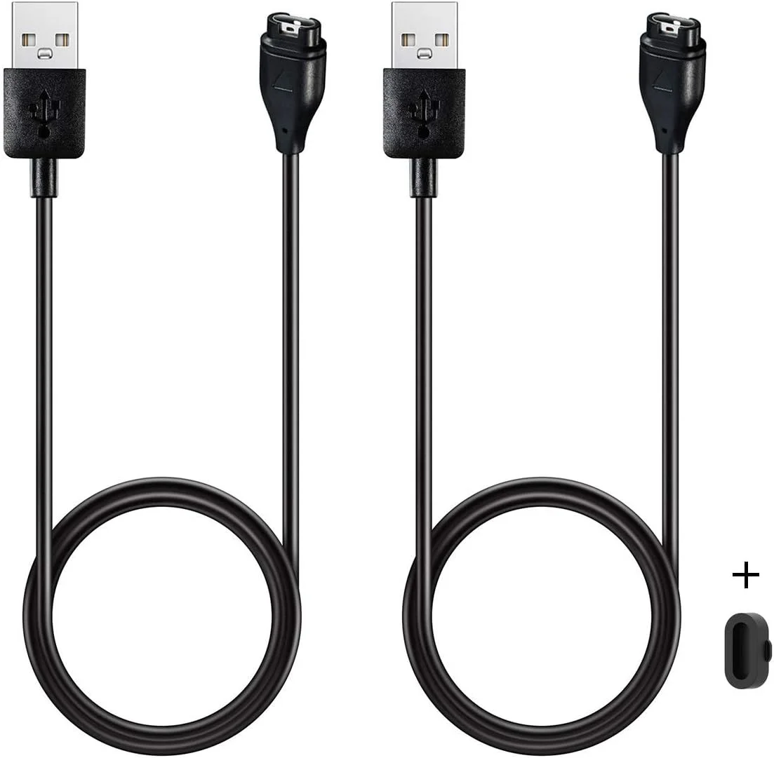 Compatible for Garmin Instinct Instinct 2 2S 2X 3, Replacement Charging Cable Cord Plus a Silicone Charger Port Anti Dust Plug
Compatible for Garmin Instinct Instinct 2 2S 2X 3, Replacement Charging Cable Cord Plus a Silicone Charger Port Anti Dust Plug