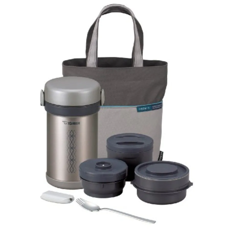 Stainless steel vacuum lunch jar for office use, silver, 28.5-ounce capacity with leak-proof and thermal insulation
Stainless steel vacuum lunch jar for office use, silver, 28.5-ounce capacity with leak-proof and thermal insulation