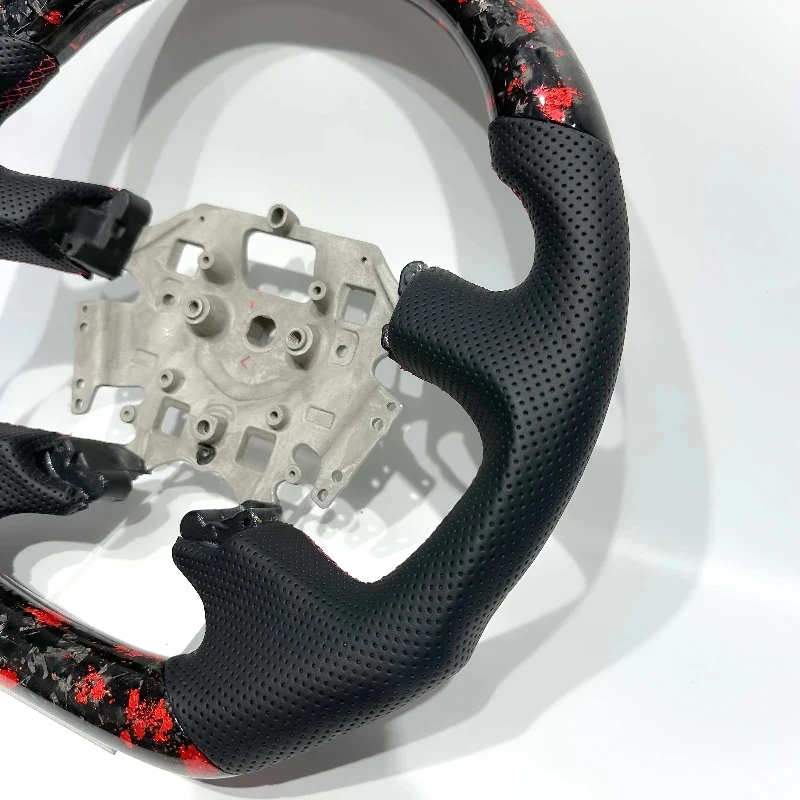 Suitable Red Forged Carbon Fiber Flat-Bottomed Steering Wheel Falcon - Upgrade Your Drive with Enhanced Control and
Suitable Red Forged Carbon Fiber Flat-Bottomed Steering Wheel Falcon - Upgrade Your Drive with Enhanced Control and