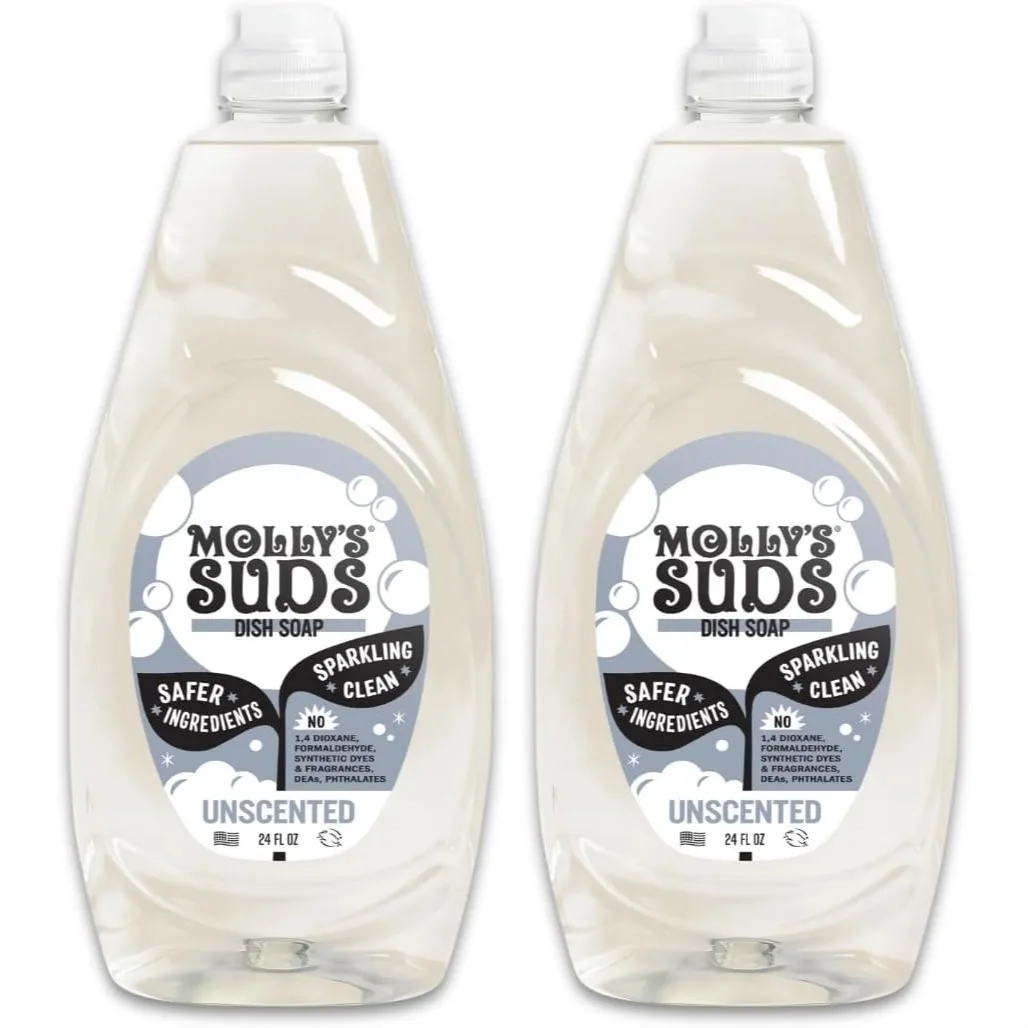 Liquid Dish Soap with Extra Scrubbing Power, Unscented, 24 oz - 2 Pack
Liquid Dish Soap with Extra Scrubbing Power, Unscented, 24 oz - 2 Pack