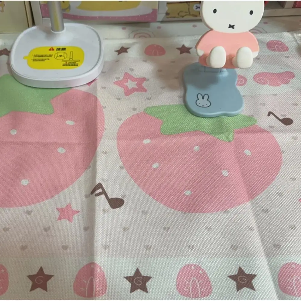 Cartoon Music Note Strawberry Tablecloth Desk Dust-proof Cloth Table Mats Computer Keyborad Anti Slip Desk Mat Household Items
Cartoon Music Note Strawberry Tablecloth Desk Dust-proof Cloth Table Mats Computer Keyborad Anti Slip Desk Mat Household Items