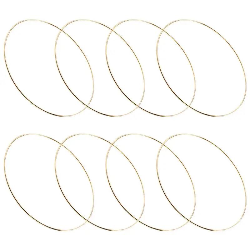 ABUI-16 Pack 10 Inch Gold Dream Catcher Metal Rings Floral Hoops Wreath Macrame Creations Ring For DIY Crafts
ABUI-16 Pack 10 Inch Gold Dream Catcher Metal Rings Floral Hoops Wreath Macrame Creations Ring For DIY Crafts