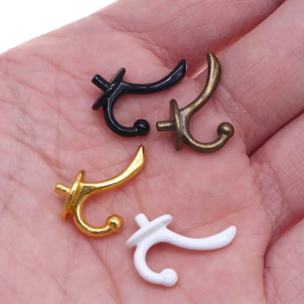 10pcs Mini Metal Dollhouse Miniature Furniture Hook 1:12 4 Colors Clothes Coat Hook Rack 14*14mm Wall Hangers Modle Toy
10pcs Mini Metal Dollhouse Miniature Furniture Hook 1:12 4 Colors Clothes Coat Hook Rack 14*14mm Wall Hangers Modle Toy