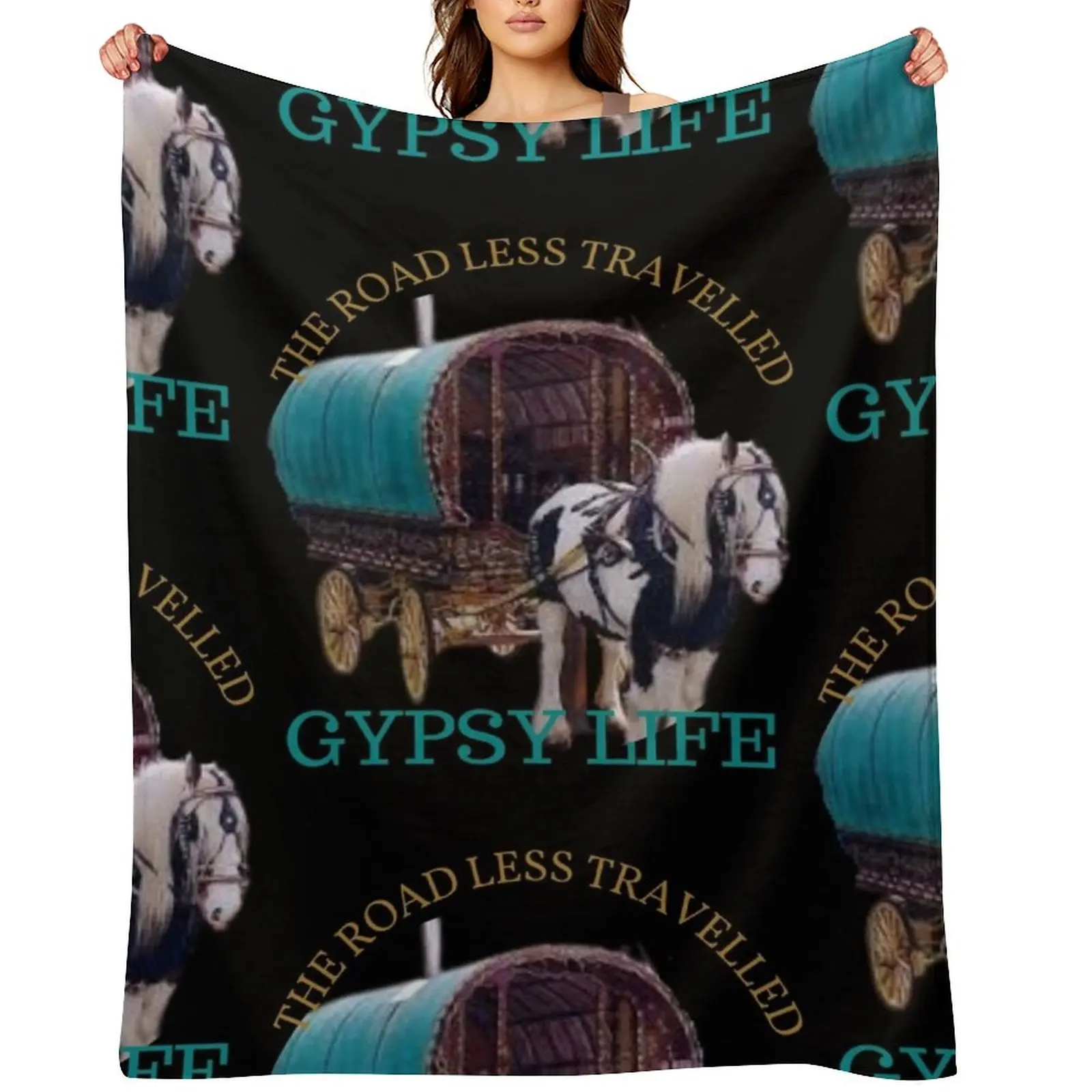 GYPSY CARAVAN , Throw Blanket Extra Large Throw For Baby Flannel Decorative Sofas Blankets
GYPSY CARAVAN , Throw Blanket Extra Large Throw For Baby Flannel Decorative Sofas Blankets