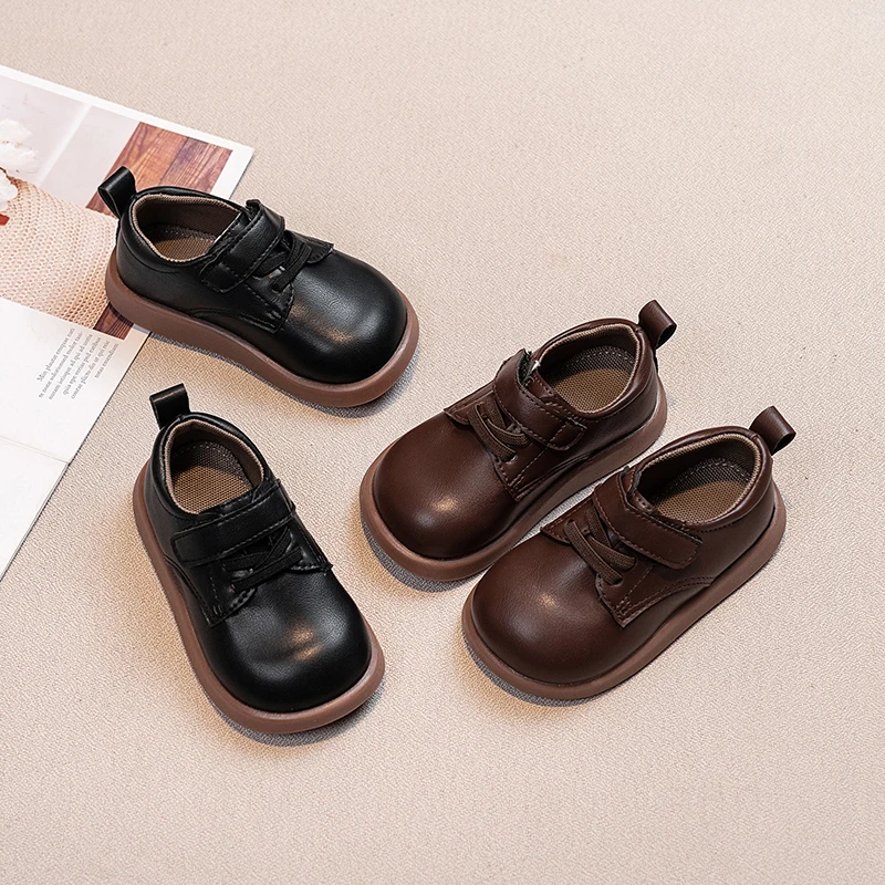 Simple Spring Autumn Children Causal Shoes New Boys Girls School Mary Jane Shoes Trend Versatile Kids Leather Shoes Solid Color
Simple Spring Autumn Children Causal Shoes New Boys Girls School Mary Jane Shoes Trend Versatile Kids Leather Shoes Solid Color
