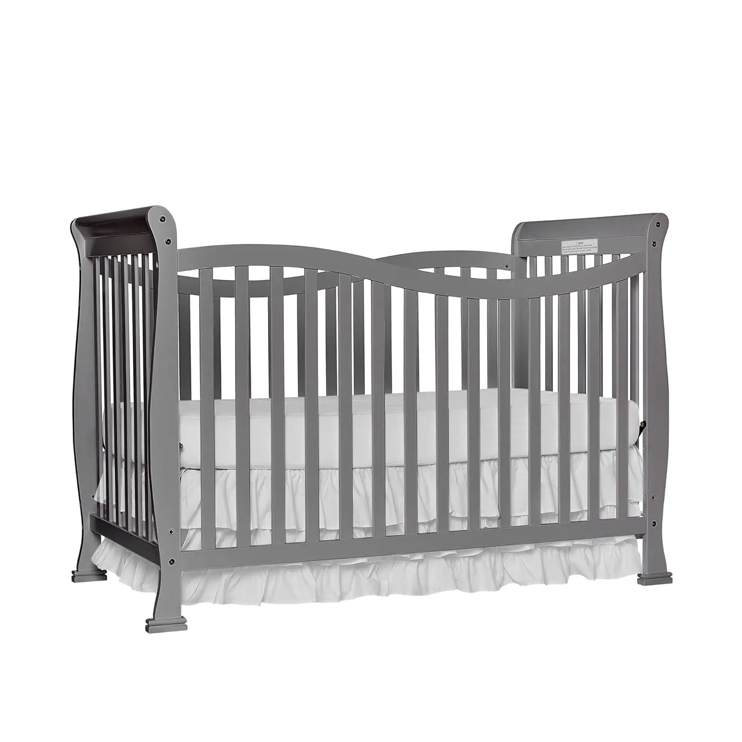 Crib in Steel Grey, Greenguard Gold Certified, 4 Mattress Height Settings, Made of Sustainable New Zealand Pinewood
Crib in Steel Grey, Greenguard Gold Certified, 4 Mattress Height Settings, Made of Sustainable New Zealand Pinewood
