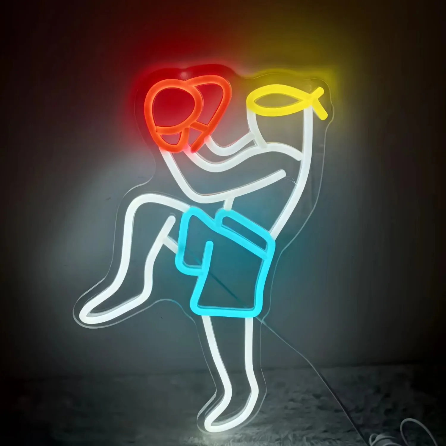 Boxing Neon Sign USB Powered LED Neon Light Wall Art Decor for Fitness Club Gym Sports Room Workout Game Room Man Cave Boys Gift
Boxing Neon Sign USB Powered LED Neon Light Wall Art Decor for Fitness Club Gym Sports Room Workout Game Room Man Cave Boys Gift