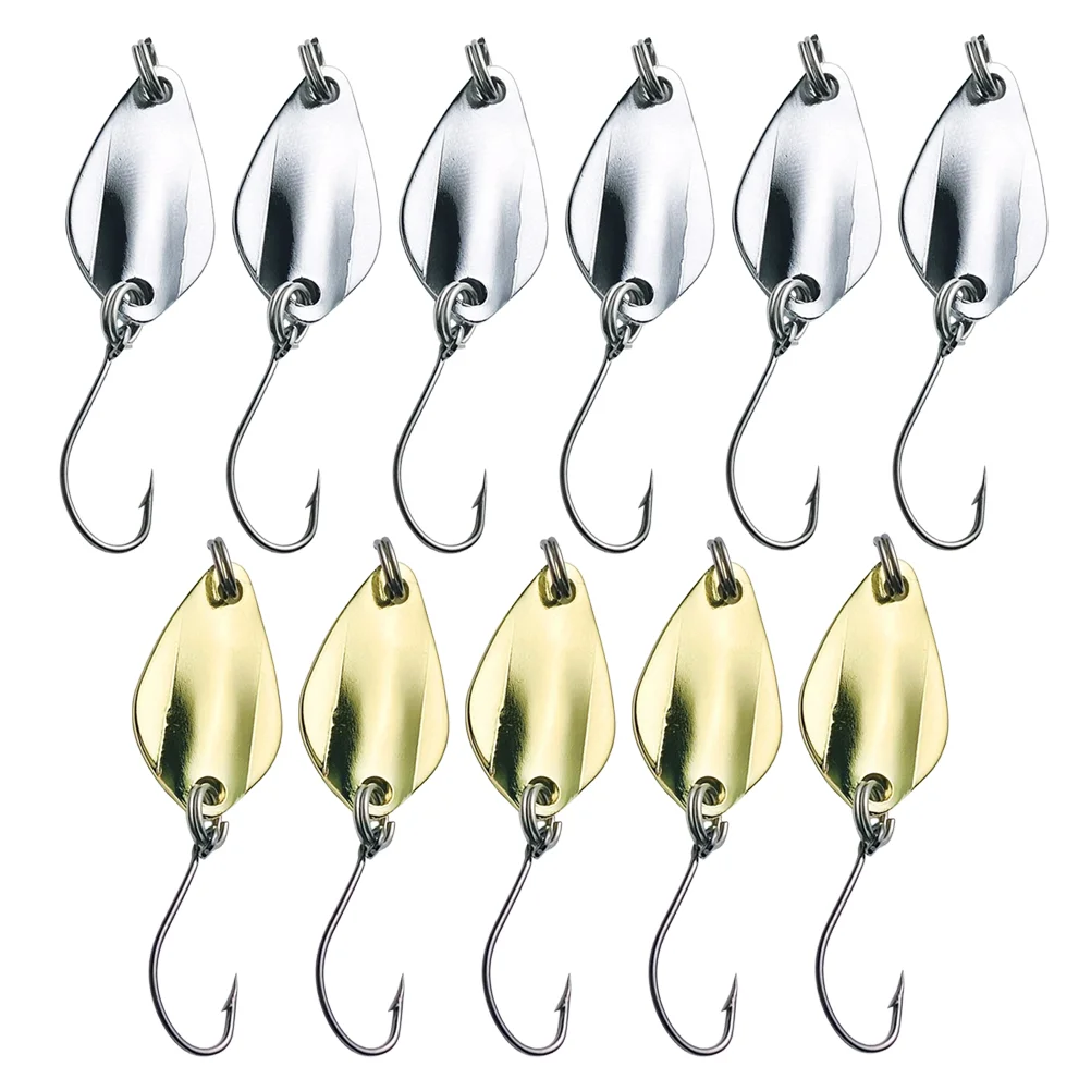 16 Pcs Sequin Bait Hook Spinners Heavy Duty Sinking Creative Fishing Tool Artificial Fake Baits Perch Hooks
16 Pcs Sequin Bait Hook Spinners Heavy Duty Sinking Creative Fishing Tool Artificial Fake Baits Perch Hooks