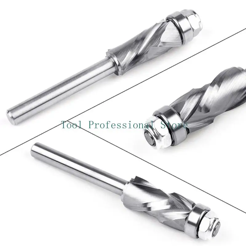 57QF Sturdy Single Bearing Cutter Double Helixes Design Smooth Brims Shaping Tool
57QF Sturdy Single Bearing Cutter Double Helixes Design Smooth Brims Shaping Tool