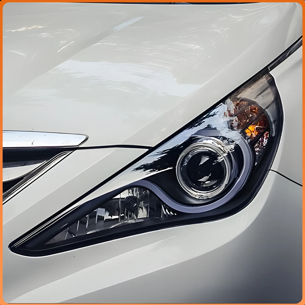 LED Auto Headlight Car Front Lamps Assembly New Style Projector Lens Upgrade Parts Plug and Play for Hyundai Sonata YF 2011-2015
LED Auto Headlight Car Front Lamps Assembly New Style Projector Lens Upgrade Parts Plug and Play for Hyundai Sonata YF 2011-2015