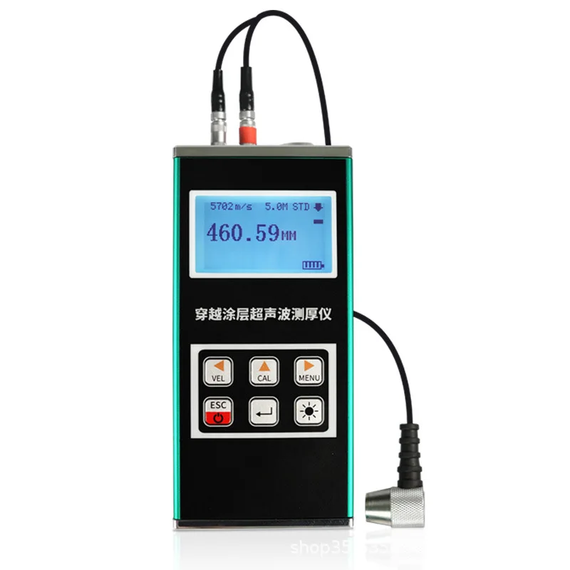Portable high-accuracy steel pipe wall thickness gauge
Portable high-accuracy steel pipe wall thickness gauge