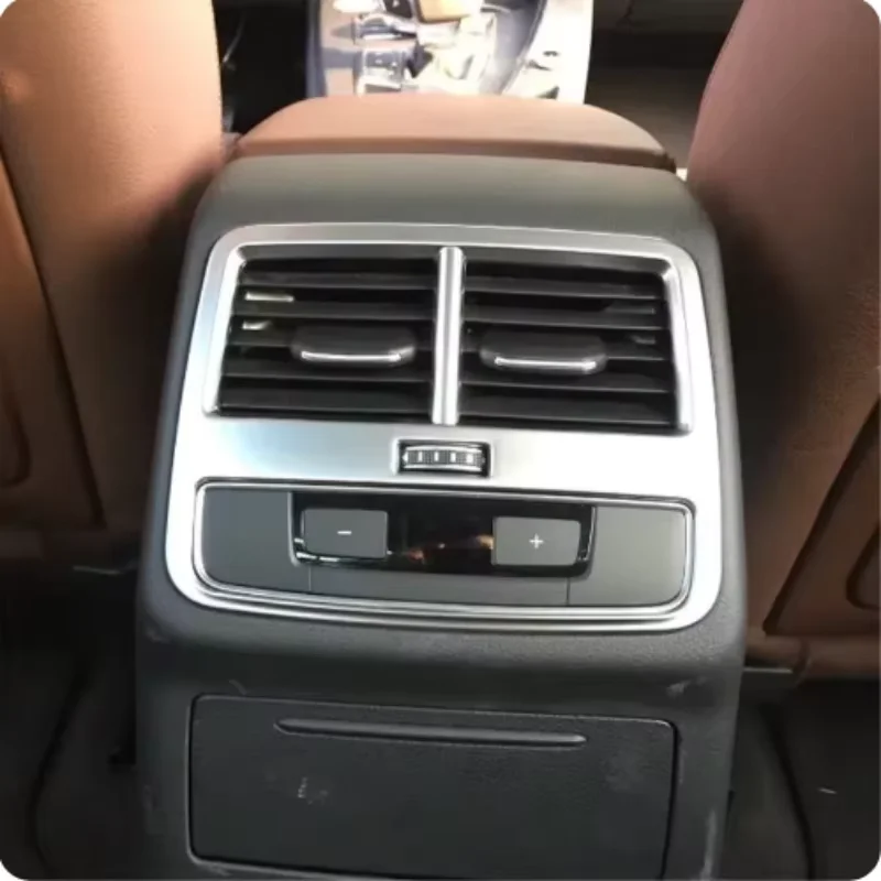For Audi A4 B9 2016-2019 Auto Interior ABS Matte Silver Car Rear Air Outlet Panel Sticker Trim Cover Decorative Accessories
For Audi A4 B9 2016-2019 Auto Interior ABS Matte Silver Car Rear Air Outlet Panel Sticker Trim Cover Decorative Accessories