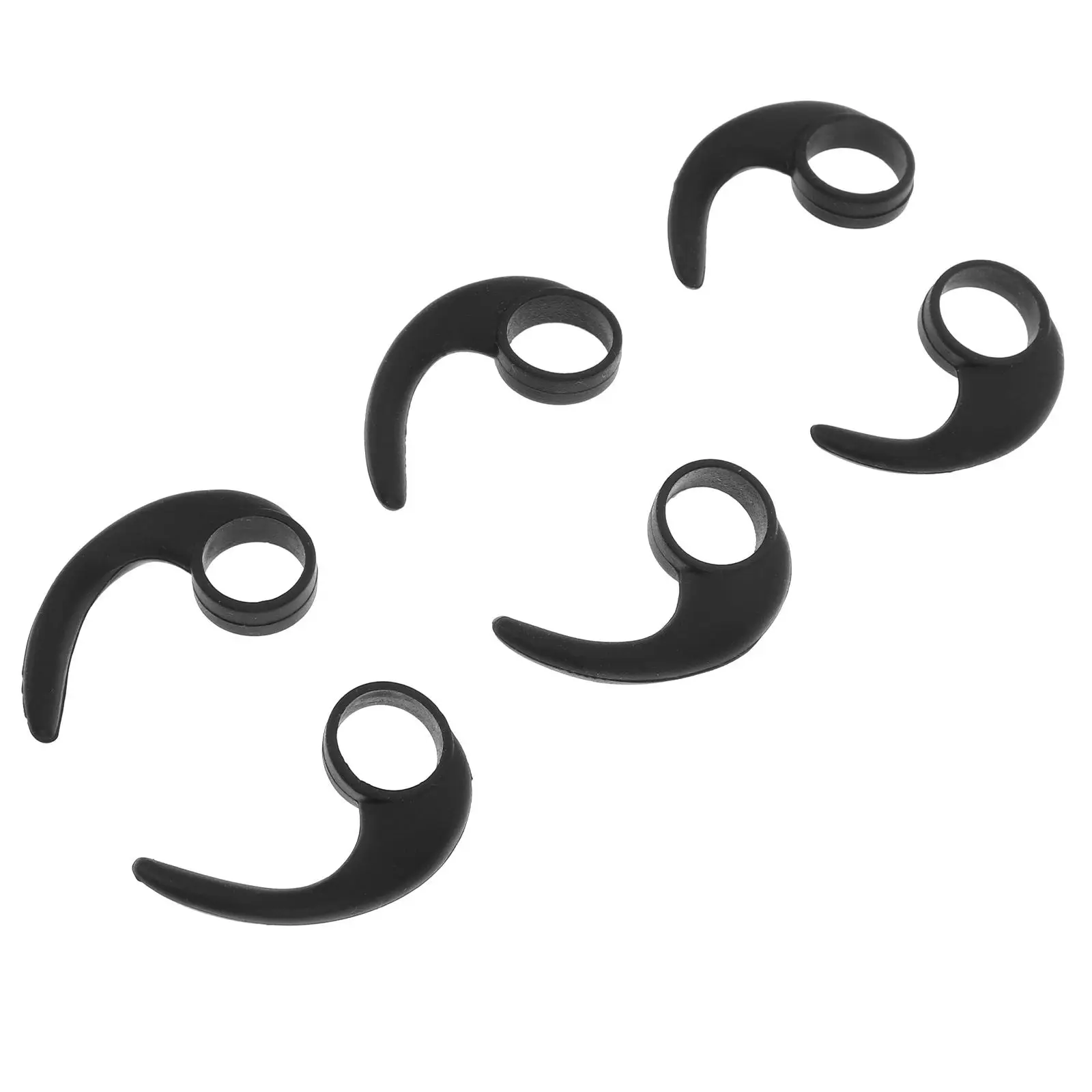 6 Pcs Earphone Clip Hook Black Silicone Ear Wings 10mm Earbuds Sport Anti Headphone Protectors Small Medium Large Size
6 Pcs Earphone Clip Hook Black Silicone Ear Wings 10mm Earbuds Sport Anti Headphone Protectors Small Medium Large Size