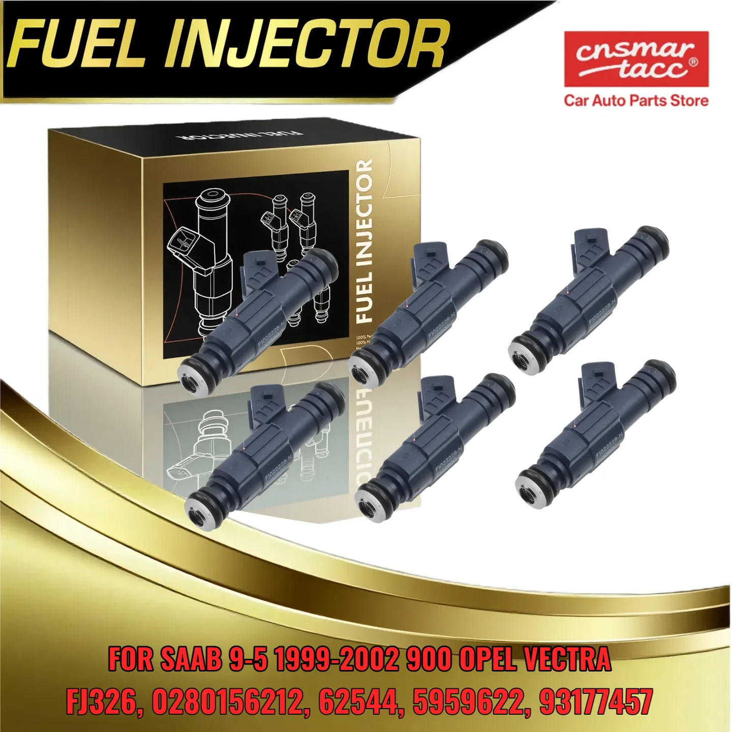 6 Pieces Fuel Injector Compatible for Cadillac Catera 1997 to 2001 for Saab 9 5 3 0L FJ326 62544
6 Pieces Fuel Injector Compatible for Cadillac Catera 1997 to 2001 for Saab 9 5 3 0L FJ326 62544