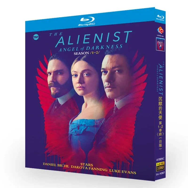 The Alienist Season 1-2 Blu-ray Disc
The Alienist Season 1-2 Blu-ray Disc