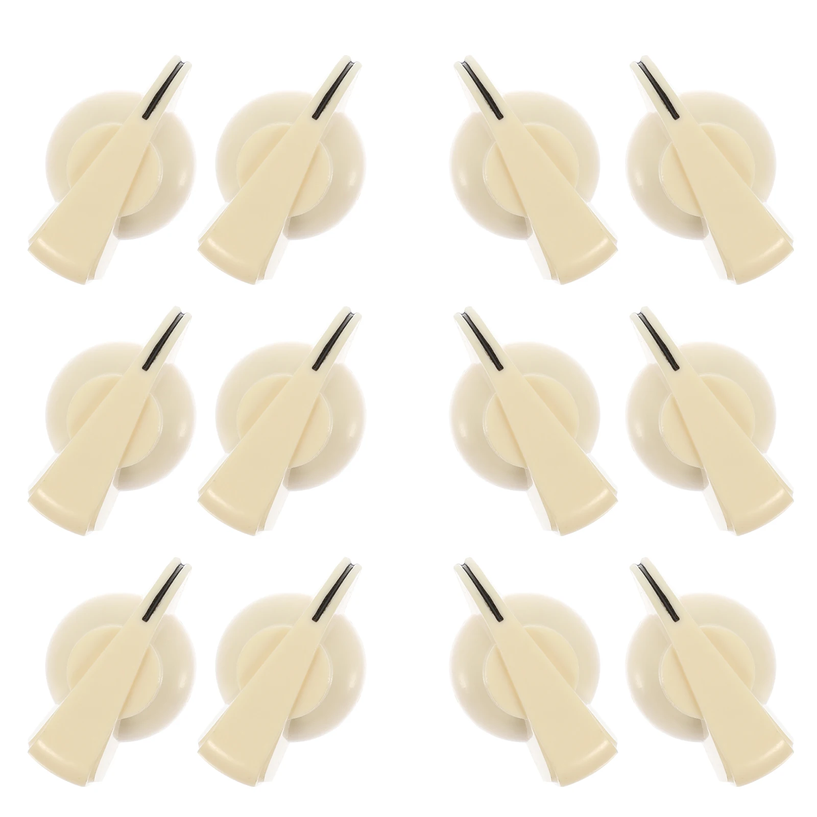 12 Pcs Potentiometer Knob Cap Guitar Volume Caps Component Knobs Bass Plastic Instrument Accessories
12 Pcs Potentiometer Knob Cap Guitar Volume Caps Component Knobs Bass Plastic Instrument Accessories