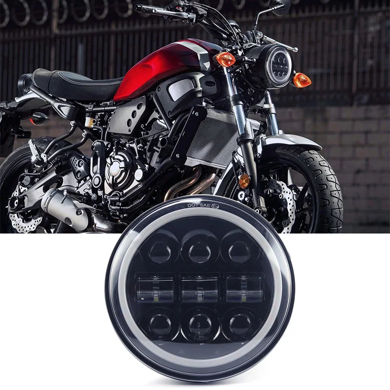 5.75 Inch Motorcycle LED Headlight Emark, DOT For 2006-2011 VRSCD and VRSCDX Bajaj 3 WheelerWith DRL Motorcycle LED Headlight
5.75 Inch Motorcycle LED Headlight Emark, DOT For 2006-2011 VRSCD and VRSCDX Bajaj 3 WheelerWith DRL Motorcycle LED Headlight