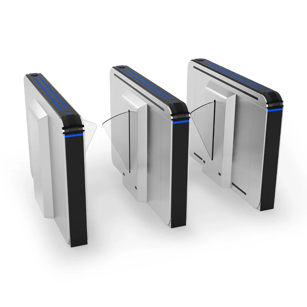 Facial Recognition Flap Barrier Turnstile Gate For High-Security Access Control In Airports
Facial Recognition Flap Barrier Turnstile Gate For High-Security Access Control In Airports