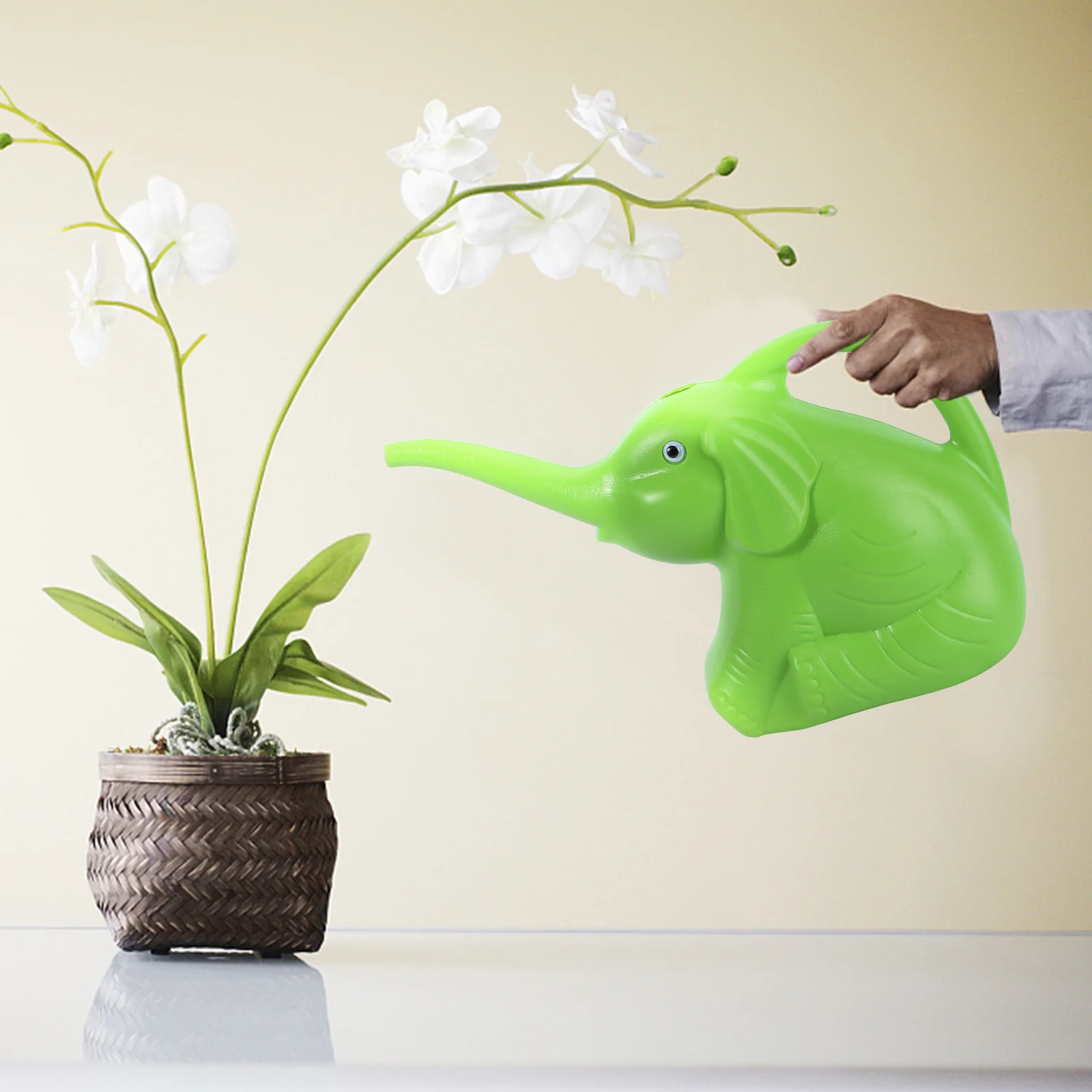 Plastic Watering Can with Unique Animal Print - Ergonomic Handle for Easy Grip Suitable All Garden Types Random Color
Plastic Watering Can with Unique Animal Print - Ergonomic Handle for Easy Grip Suitable All Garden Types Random Color