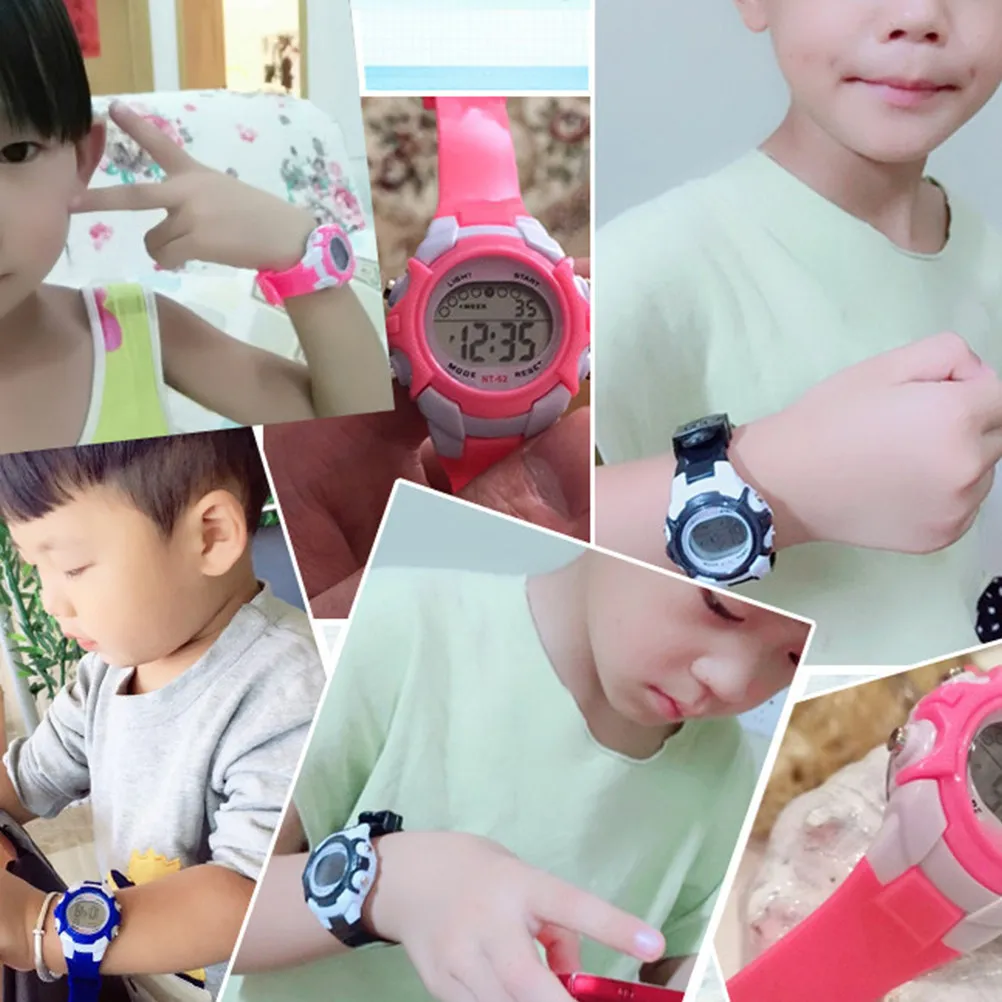 Waterproof Luminous Watch Pink Creative Kids Electronic Watch Birthday Gift for Children Students Stylish Durable Strap
Waterproof Luminous Watch Pink Creative Kids Electronic Watch Birthday Gift for Children Students Stylish Durable Strap