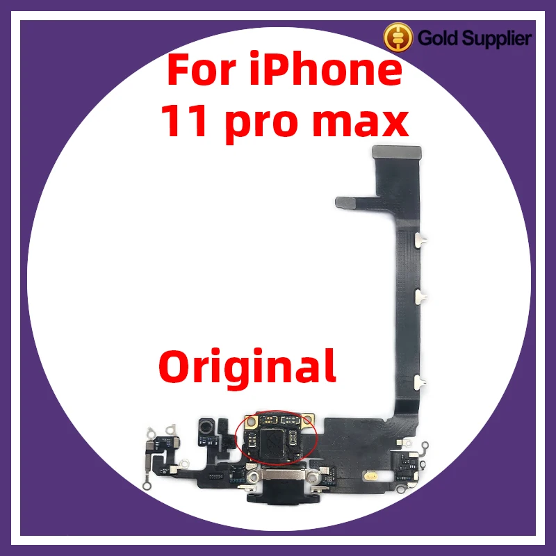 Original For iphone 11 pro max Charging Port Flex Microphone Mini USB Charger Dock Connector Repair Replacement Parts
Original For iphone 11 pro max Charging Port Flex Microphone Mini USB Charger Dock Connector Repair Replacement Parts
