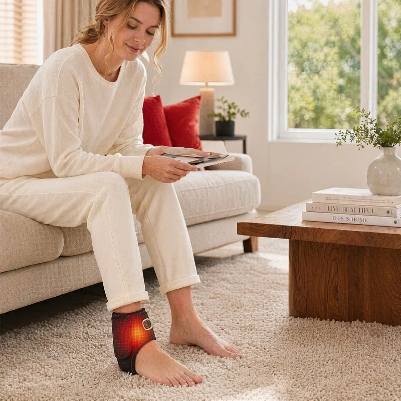 Electric Heated Ankle Support 3 Temperature Levels Vibration Massage Foot Massager Ankle Joint Protection Wrap Foot Health
Electric Heated Ankle Support 3 Temperature Levels Vibration Massage Foot Massager Ankle Joint Protection Wrap Foot Health