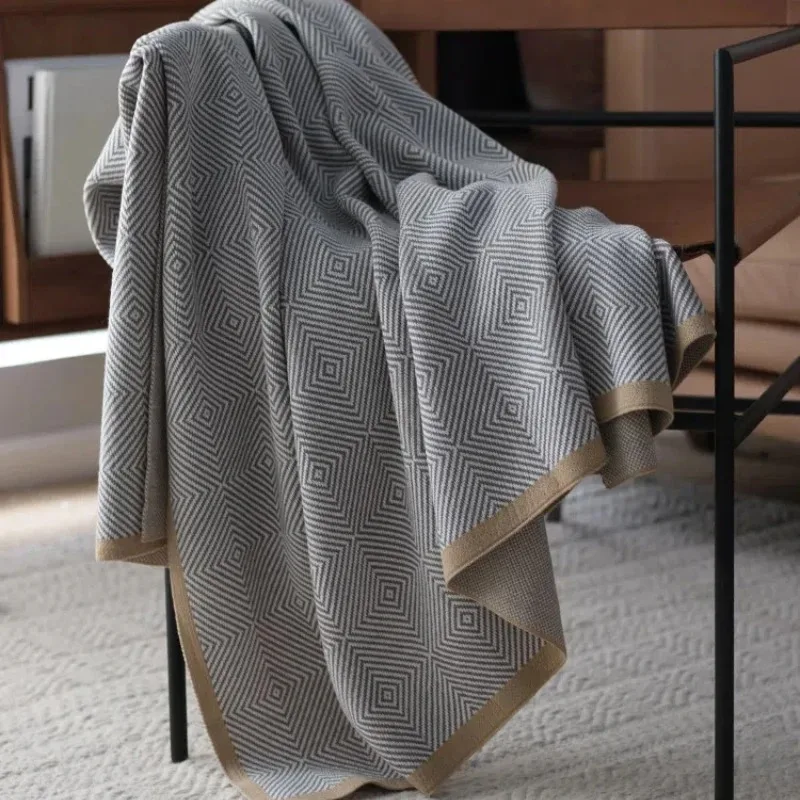 Nordic Style Knitted Thread Blanket Sofa Bed Casual Blanket Bedroom Comfortable Elegant Knitted Throw Blanket Home Decoration
Nordic Style Knitted Thread Blanket Sofa Bed Casual Blanket Bedroom Comfortable Elegant Knitted Throw Blanket Home Decoration