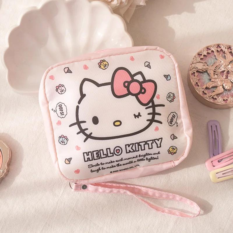 Hello Kitty Kawaii Storage Bag Cartoon Cosmetics Data Cable Portable Organizing Bag Coin Purse Wholesale of Women Accessories
Hello Kitty Kawaii Storage Bag Cartoon Cosmetics Data Cable Portable Organizing Bag Coin Purse Wholesale of Women Accessories