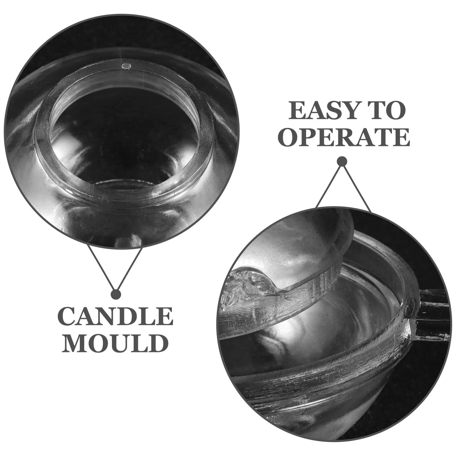 1pcs Floating Ball Plastic Wax Molds Easy Demould DIY Epoxy Diy Supplies Mold Crafts Supplies Practical Long Use
1pcs Floating Ball Plastic Wax Molds Easy Demould DIY Epoxy Diy Supplies Mold Crafts Supplies Practical Long Use