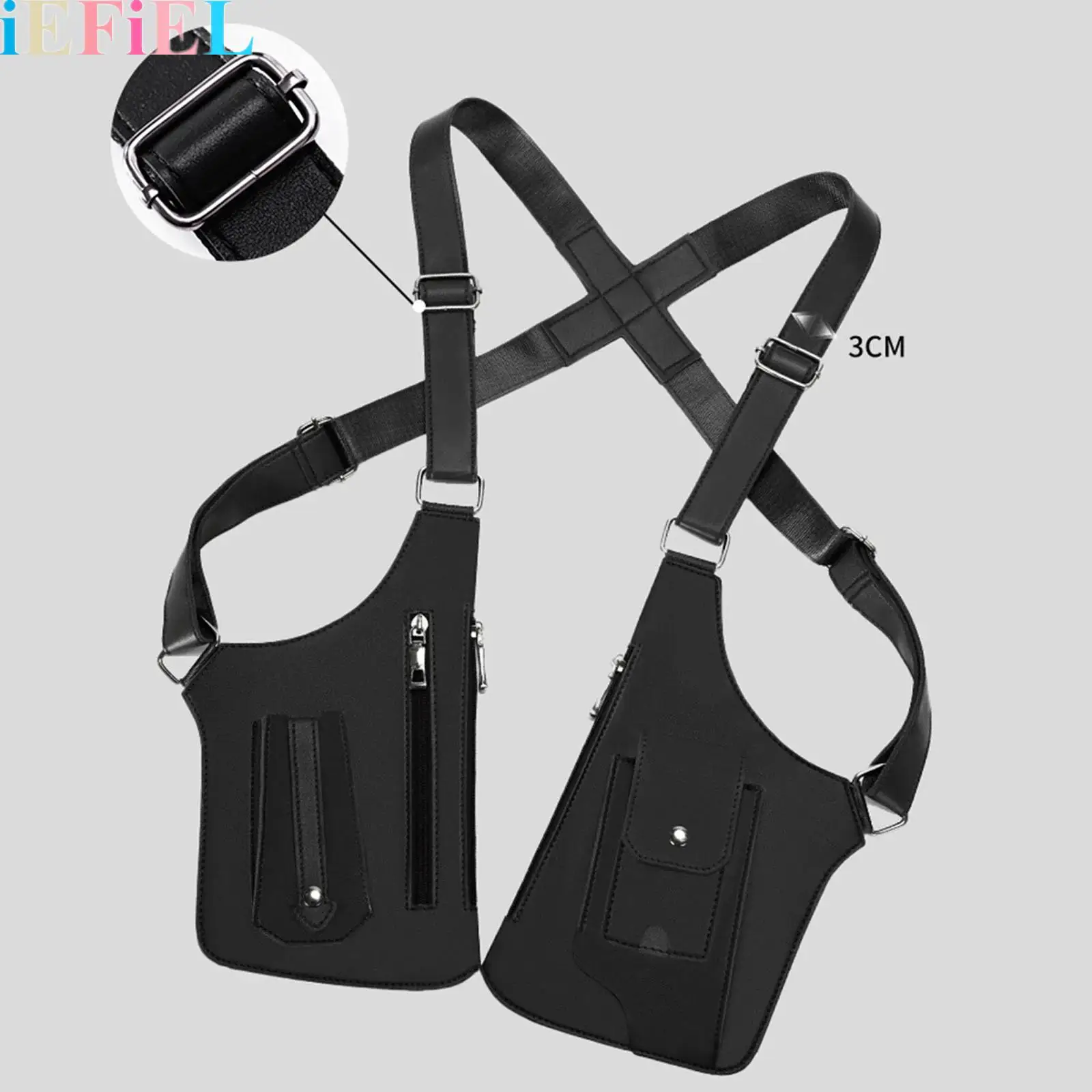 1Pcs Double Shoulder Armpit Bag Adjustable Shoulder Straps Bag for Men Multi-pocket for Outdoor Sports Bag
1Pcs Double Shoulder Armpit Bag Adjustable Shoulder Straps Bag for Men Multi-pocket for Outdoor Sports Bag