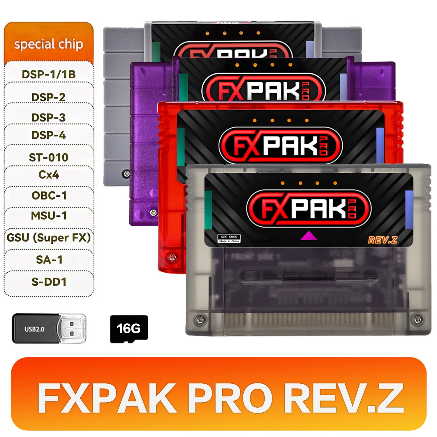 FXPAK Pro SNES Rev.Z SD2 Game Cartridge for SNES Super Famicom JP/EU/US 16 bit Video Game Console SA1 RPG Game with Cyclone IV
FXPAK Pro SNES Rev.Z SD2 Game Cartridge for SNES Super Famicom JP/EU/US 16 bit Video Game Console SA1 RPG Game with Cyclone IV