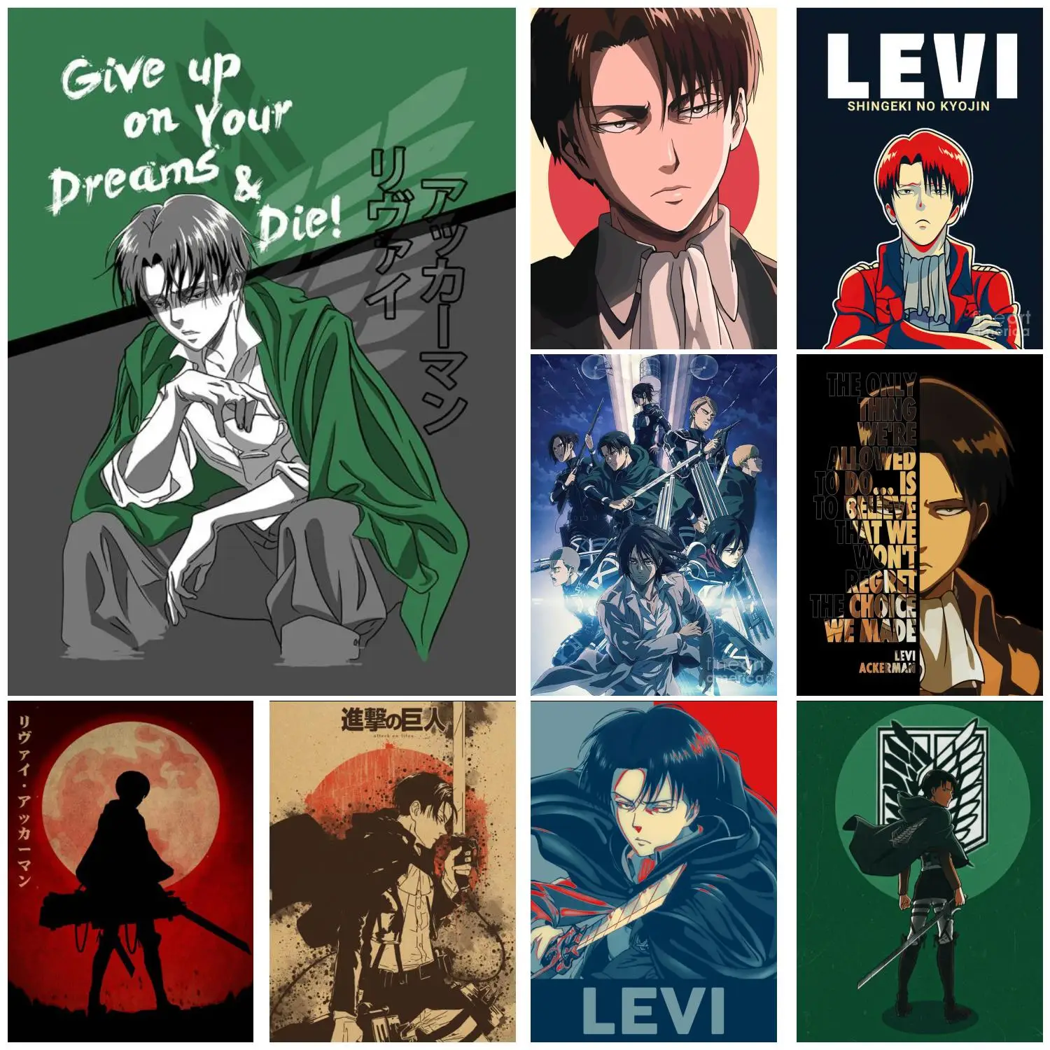 levi Anime Video Game Canvas Art Poster and Wall Art Picture Print Modern Family bedroom Decor Posters
levi Anime Video Game Canvas Art Poster and Wall Art Picture Print Modern Family bedroom Decor Posters