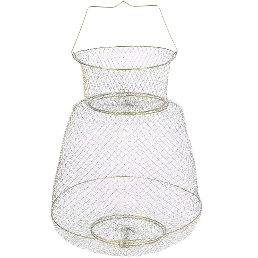 Fishing Guard Cage Durable Galvanized Metal Net Shrimp Crab Lobster Easy Clean Portable Fishing Supplies Basket Trap Equipment 
Fishing Guard Cage Durable Galvanized Metal Net Shrimp Crab Lobster Easy Clean Portable Fishing Supplies Basket Trap Equipment