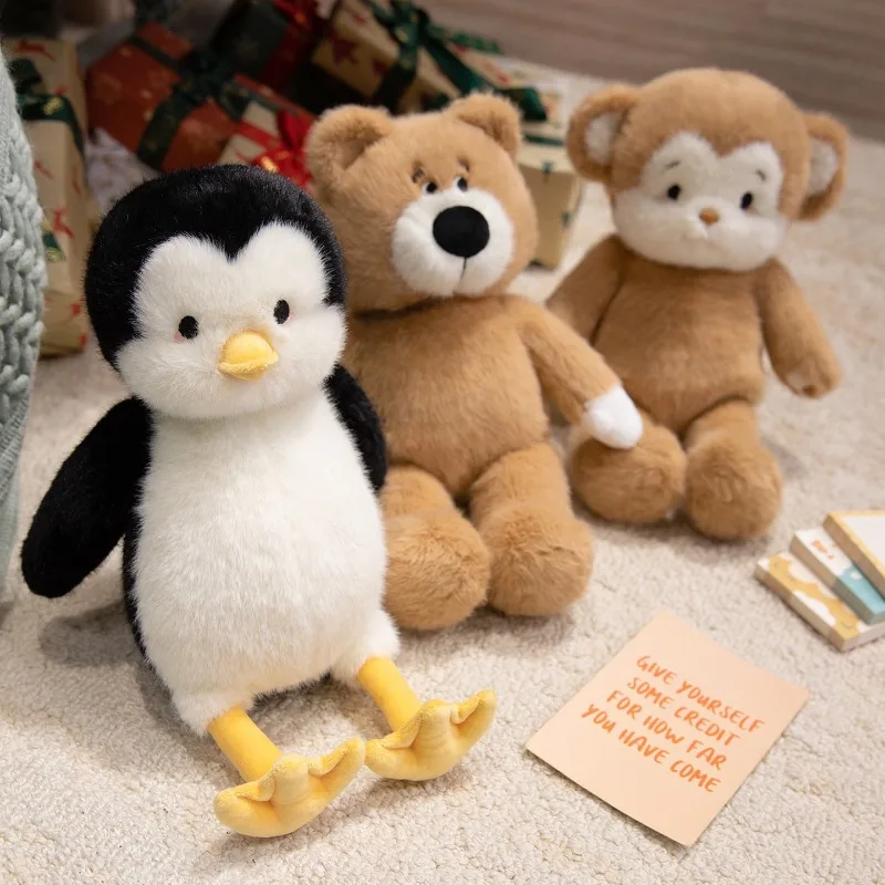 Cute Cartoon Bear Husky Plush Toy Penguin Monkey Doll Lifelike Animals Simulation Stuffed Dolls Kawaii Toy Gifts
Cute Cartoon Bear Husky Plush Toy Penguin Monkey Doll Lifelike Animals Simulation Stuffed Dolls Kawaii Toy Gifts