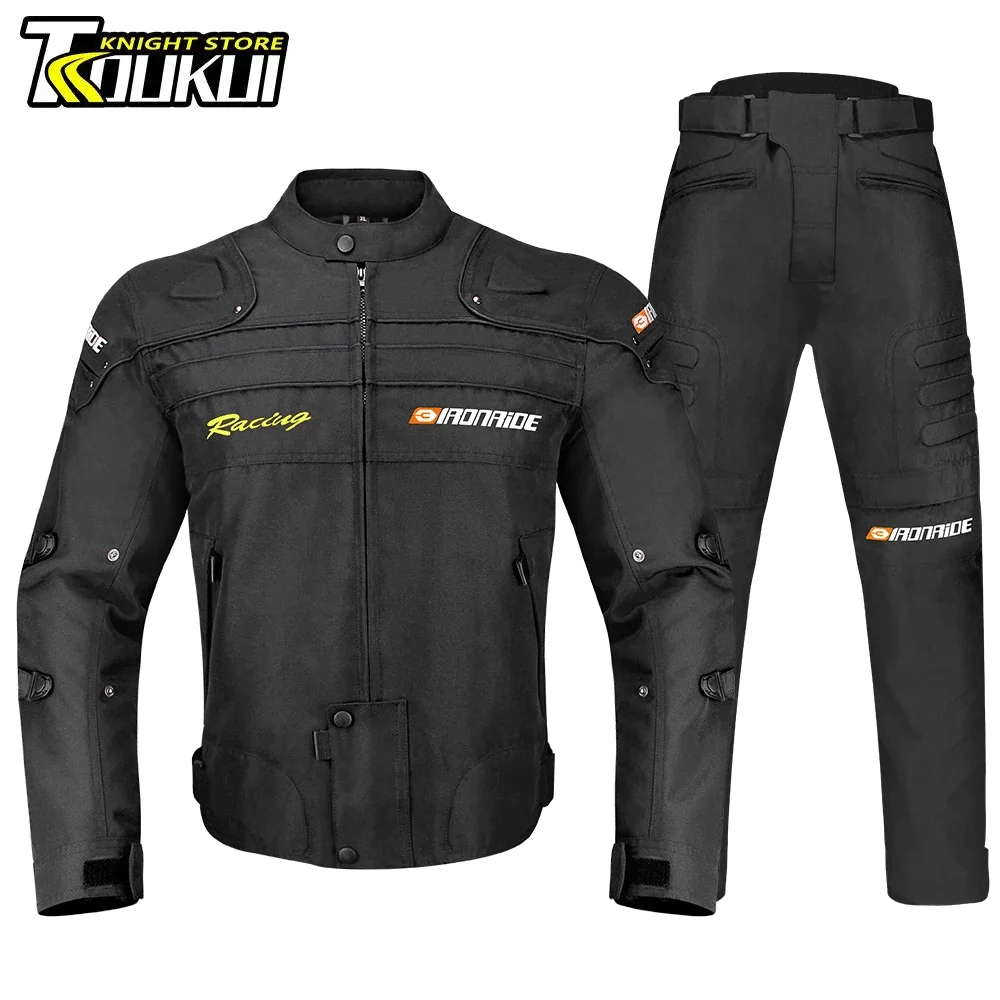 Waterproof Motorcycle Jacket Cold-proof comfortable Outdoor CE Protective Gear Motocross Protection Men's Motorcycle Jacket
Waterproof Motorcycle Jacket Cold-proof comfortable Outdoor CE Protective Gear Motocross Protection Men's Motorcycle Jacket
