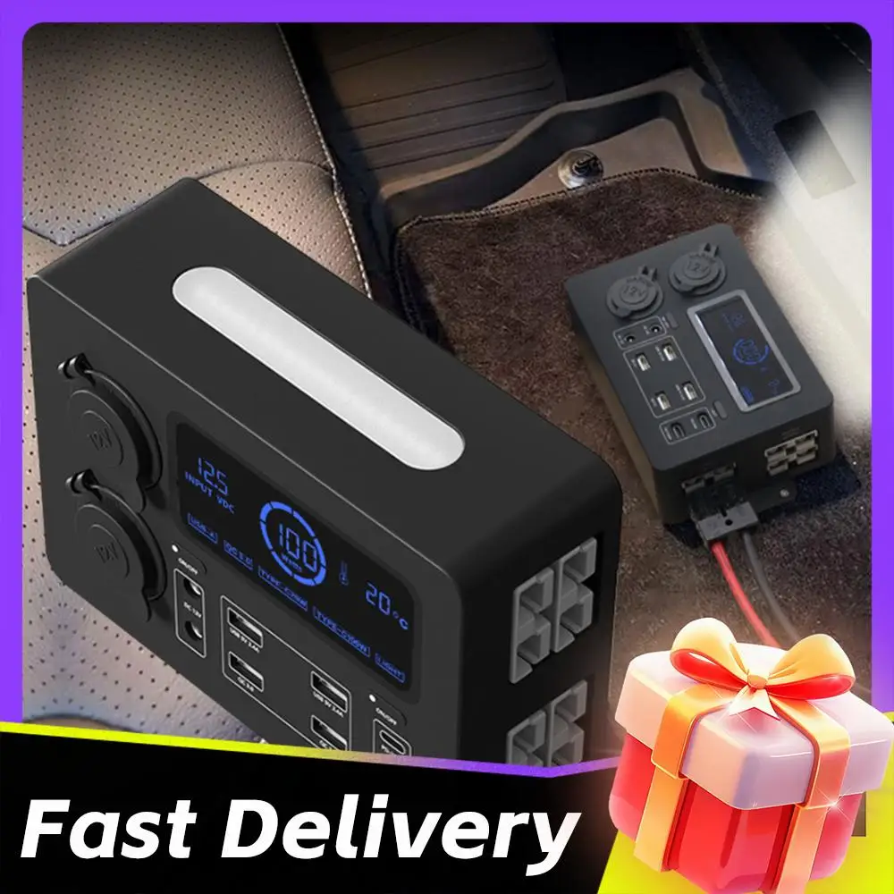 Мини-блок питания 12В 100Вт с LED-подсветкой, распределительный блок питания с портами USB-C и QC3.0, розетка для автодомов, внедорожников, лодок
Мини-блок питания 12В 100Вт с LED-подсветкой, распределительный блок питания с портами USB-C и QC3.0, розетка для автодомов, внедорожников, лодок