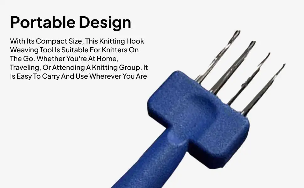 Cord Knitting Tool Helper Efficient Crafts Travel Knitting Hook Weaving Tool
Cord Knitting Tool Helper Efficient Crafts Travel Knitting Hook Weaving Tool