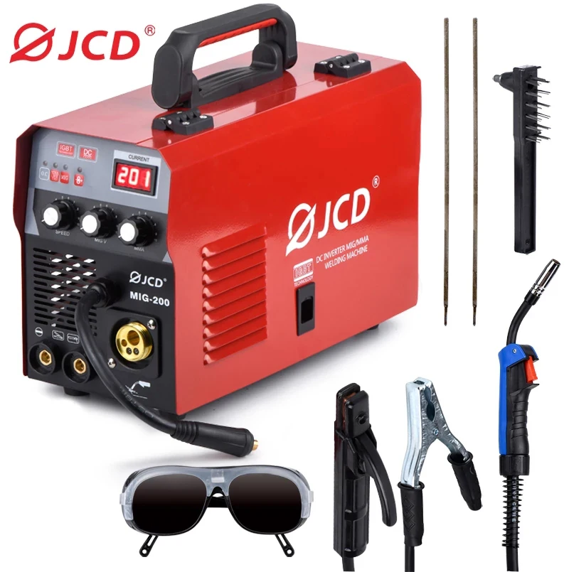 Инвертор JCD DC, сварочный аппарат MIG Welder 220 В IGBT MMA, 160/200 А, бытовой, легкий, эффективный
Инвертор JCD DC, сварочный аппарат MIG Welder 220 В IGBT MMA, 160/200 А, бытовой, легкий, эффективный