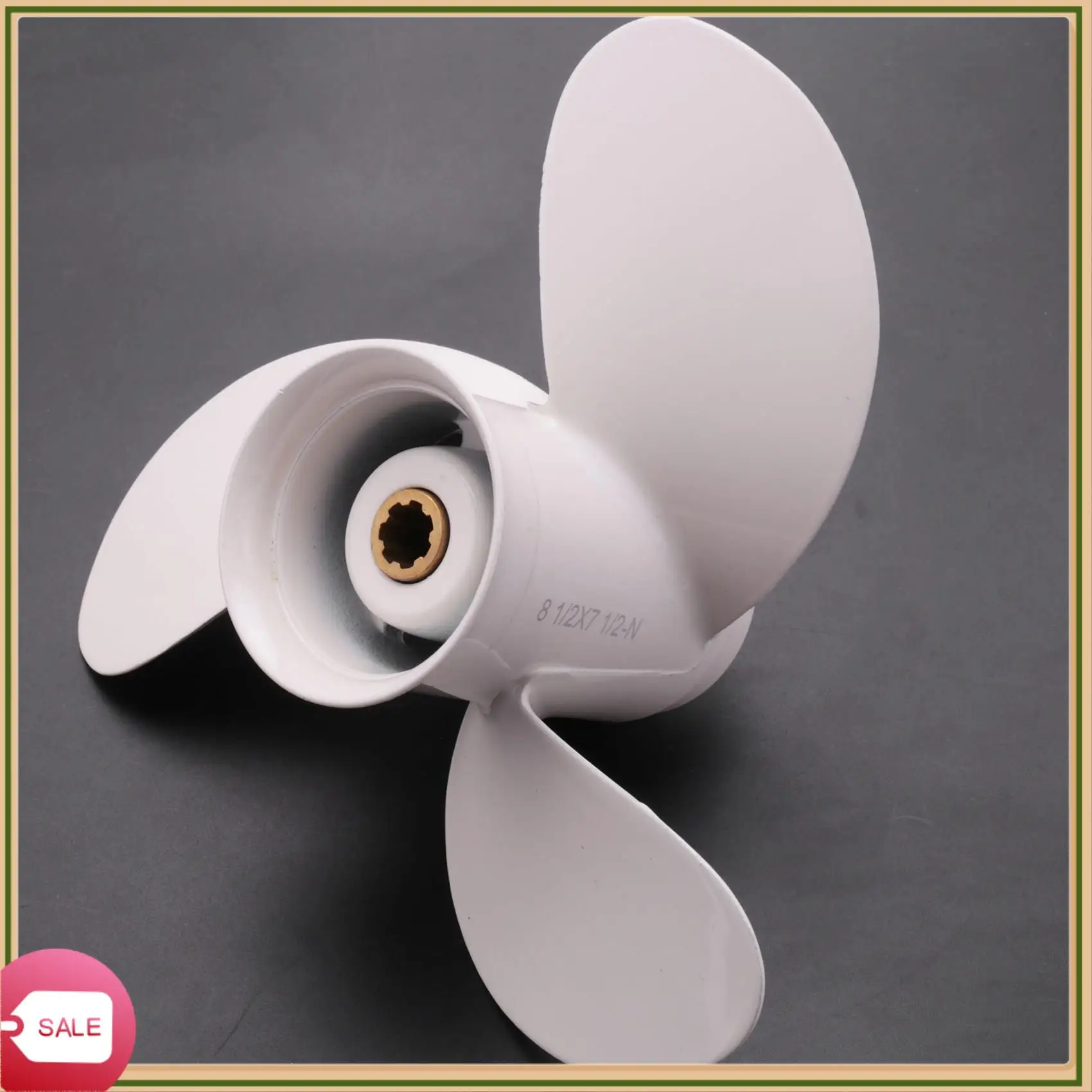 Unique Boat Propeller 6G1-45943-00-El 8 1/2 X 7 1/2 For Yamaha Outboard Engine 6-8Hp Aluminum Alloy 3 Blades R Rotation 7 Spline
Unique Boat Propeller 6G1-45943-00-El 8 1/2 X 7 1/2 For Yamaha Outboard Engine 6-8Hp Aluminum Alloy 3 Blades R Rotation 7 Spline