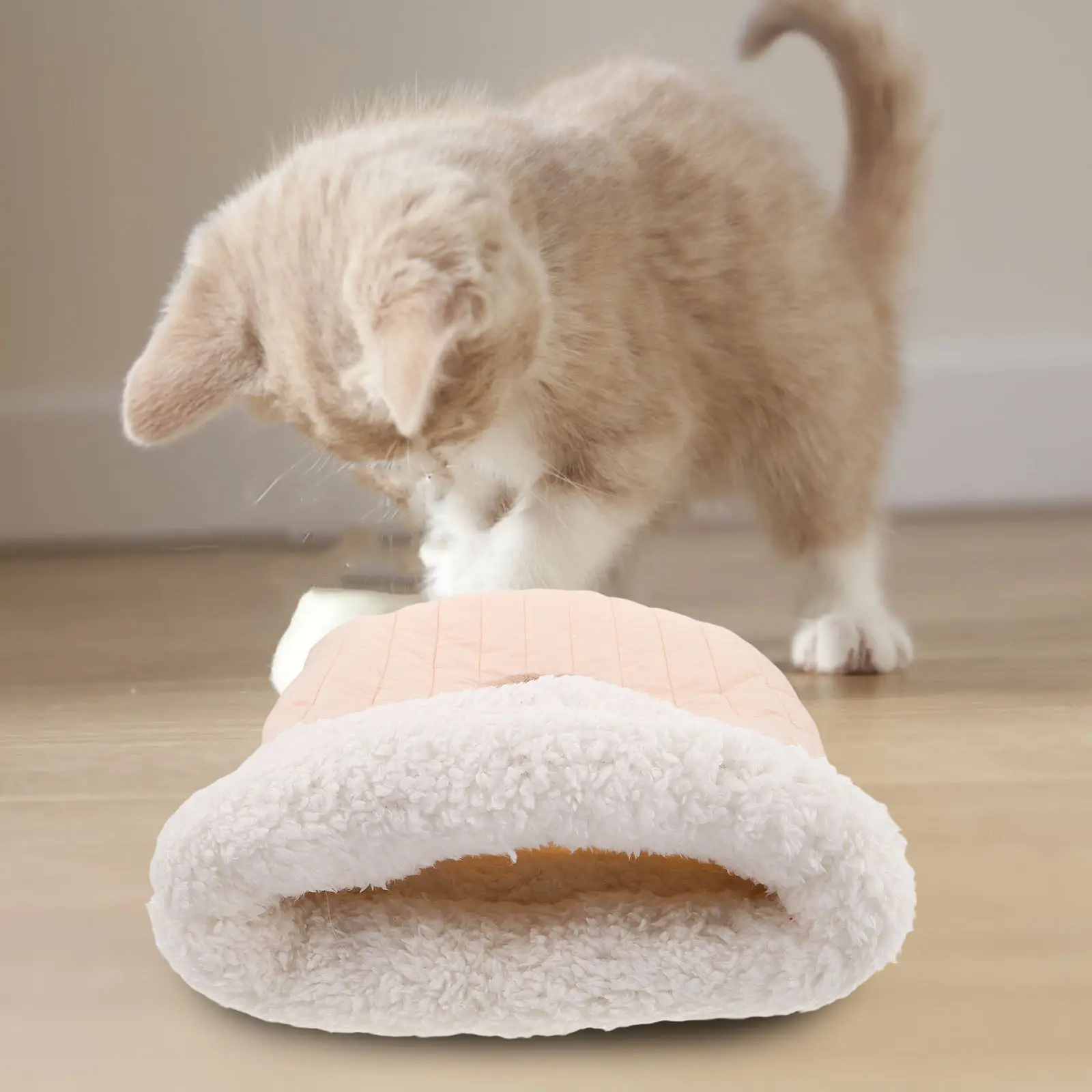 Warm Cat Sleeping Bag Cozy Bed Cave Indoor Soft Washable Comfortable Cat Nest Large Winter Sleeping Bag for Cats
Warm Cat Sleeping Bag Cozy Bed Cave Indoor Soft Washable Comfortable Cat Nest Large Winter Sleeping Bag for Cats
