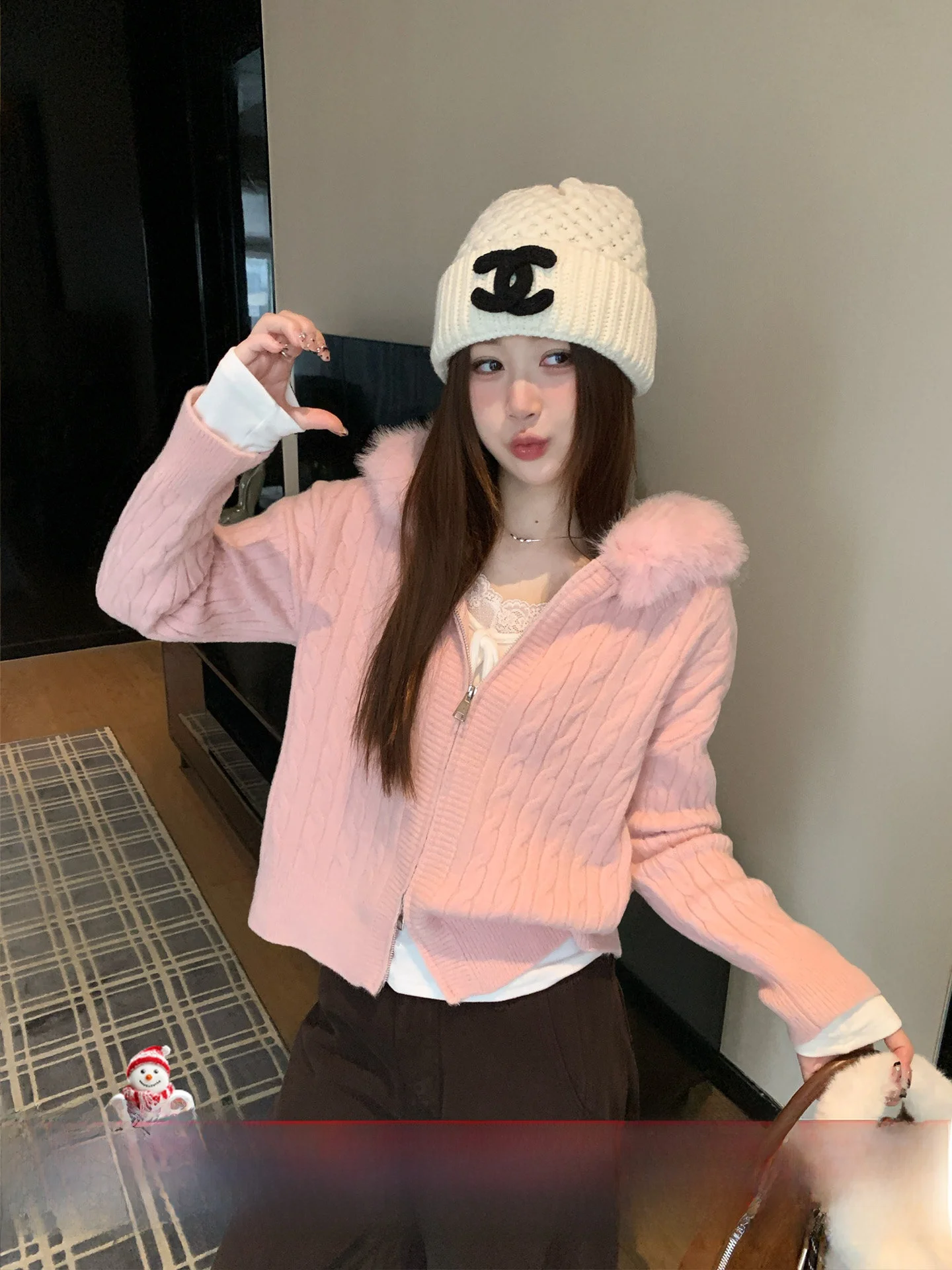 Вязаная шапка-свитер Sweet Sle для женщин, ранняя осень, розовый цвет, верхняя одежда из мягкого полиэфирного волокна, длинный рукав, стандартный крой, балаклава
Вязаная шапка-свитер Sweet Sle для женщин, ранняя осень, розовый цвет, верхняя одежда из мягкого полиэфирного волокна, длинный рукав, стандартный крой, балаклава