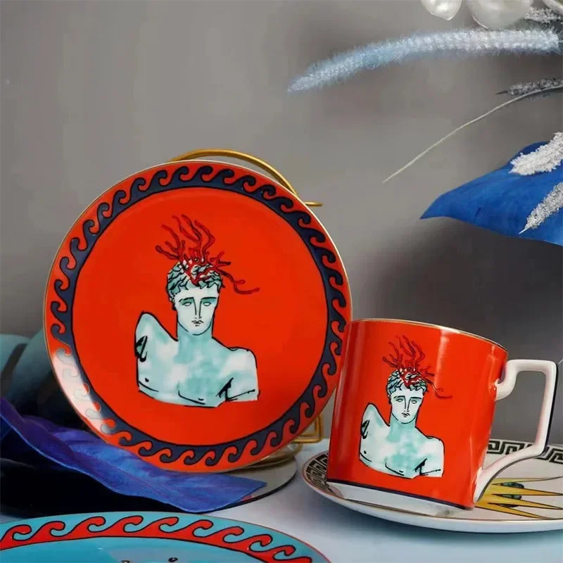 Creative Neptune Red Bone China Coffee Cup Round Storage Tray Home 400ml Tea Cup Birthday Gift Drinking Mug Home Decoration New
Creative Neptune Red Bone China Coffee Cup Round Storage Tray Home 400ml Tea Cup Birthday Gift Drinking Mug Home Decoration New