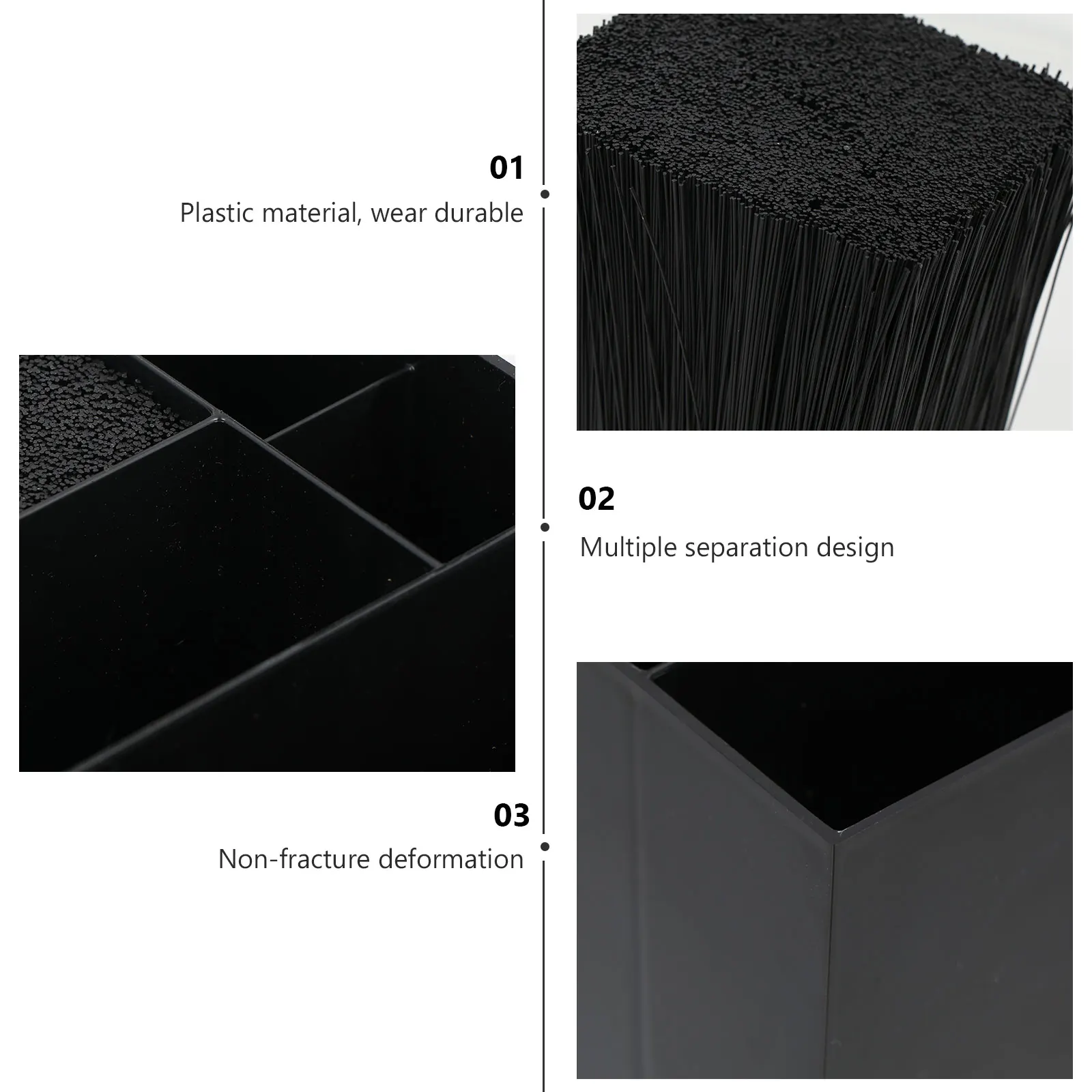 Plastic Comb Storage Box 6 Compartments Durable Salon Bathroom Dorm Hotel Office Pet Shop Hairdressing Scissors Tool ganizer
Plastic Comb Storage Box 6 Compartments Durable Salon Bathroom Dorm Hotel Office Pet Shop Hairdressing Scissors Tool ganizer