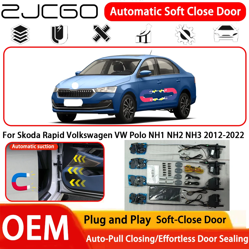 for Skoda Rapid Volkswagen VW Polo NH1 NH2 NH3 2012-2022 Car OEM Plug and Play Automatic Electric Soft Close Door System
for Skoda Rapid Volkswagen VW Polo NH1 NH2 NH3 2012-2022 Car OEM Plug and Play Automatic Electric Soft Close Door System 