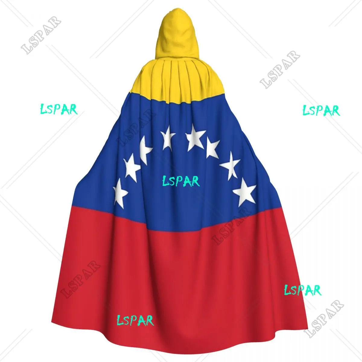 Flag Of Venezuelan Hooded Cloak Witch Medieval Costume Cosplay Cape HalloweenParty Adult Unisex
Flag Of Venezuelan Hooded Cloak Witch Medieval Costume Cosplay Cape HalloweenParty Adult Unisex