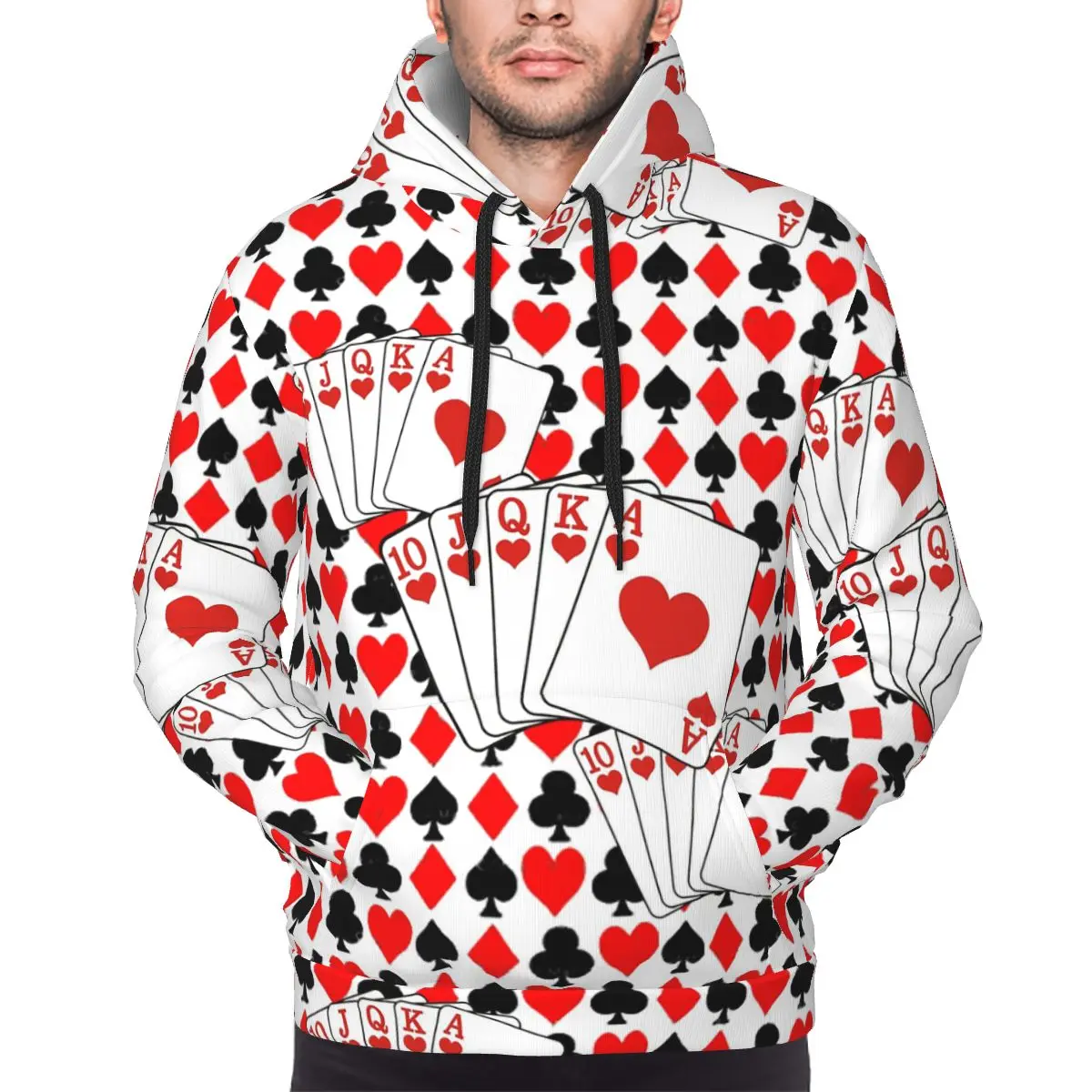 Толстовка с капюшоном Casino Nights Red Queen Of Hearts, пуловер в стиле Харадзюку, осень-зима, мужские и женские толстовки, топы с длинными рукавами
Толстовка с капюшоном Casino Nights Red Queen Of Hearts, пуловер в стиле Харадзюку, осень-зима, мужские и женские толстовки, топы с длинными рукавами