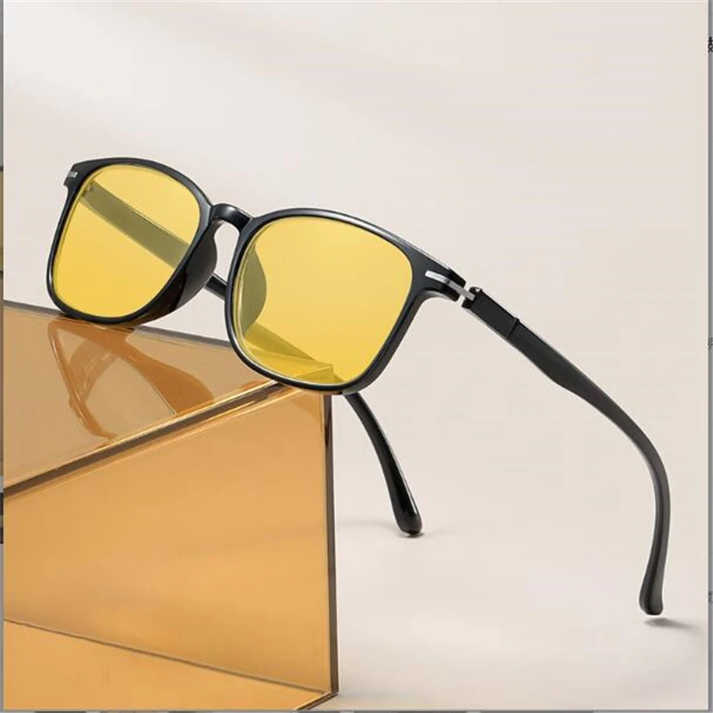 Night vision anti blue light glasses Unisex flat light mirror for mobile phones, computer games, and eye protection
Night vision anti blue light glasses Unisex flat light mirror for mobile phones, computer games, and eye protection