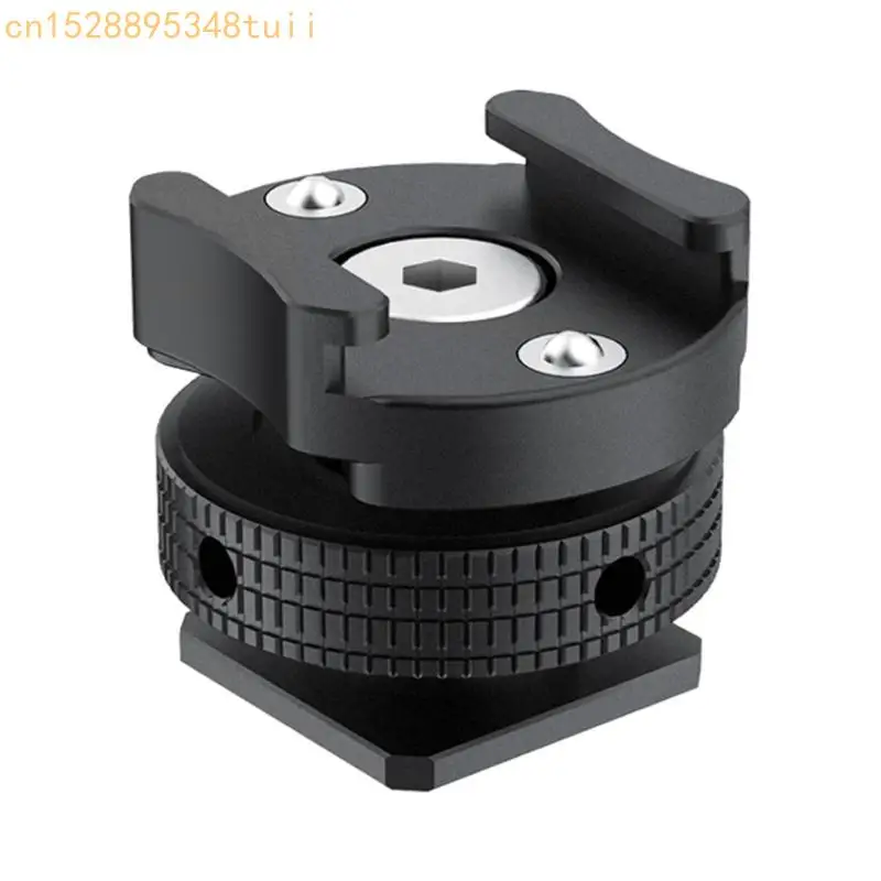 Y4QF Microphone Cold Shoe Mic Mount Holder 360 Degree Rotation Adjustable for Vlog
Y4QF Microphone Cold Shoe Mic Mount Holder 360 Degree Rotation Adjustable for Vlog