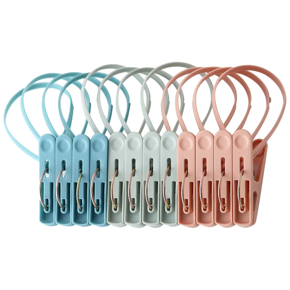 12 Pcs Windproof Anti Slip Drying Clips for Clothes Towels Quilts Blankets Hanging Rope Home Laundry Securing Clamps
12 Pcs Windproof Anti Slip Drying Clips for Clothes Towels Quilts Blankets Hanging Rope Home Laundry Securing Clamps