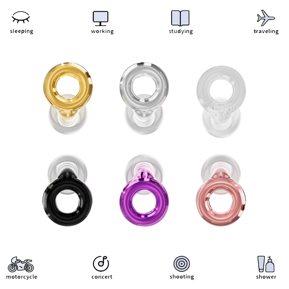HUAK Ear Plugs Sleeping Noise Canceling Ear Plugs Waterproof Swimming Silicone Ear Breed Stuffer Children's Hear Protector
HUAK Ear Plugs Sleeping Noise Canceling Ear Plugs Waterproof Swimming Silicone Ear Breed Stuffer Children's Hear Protector